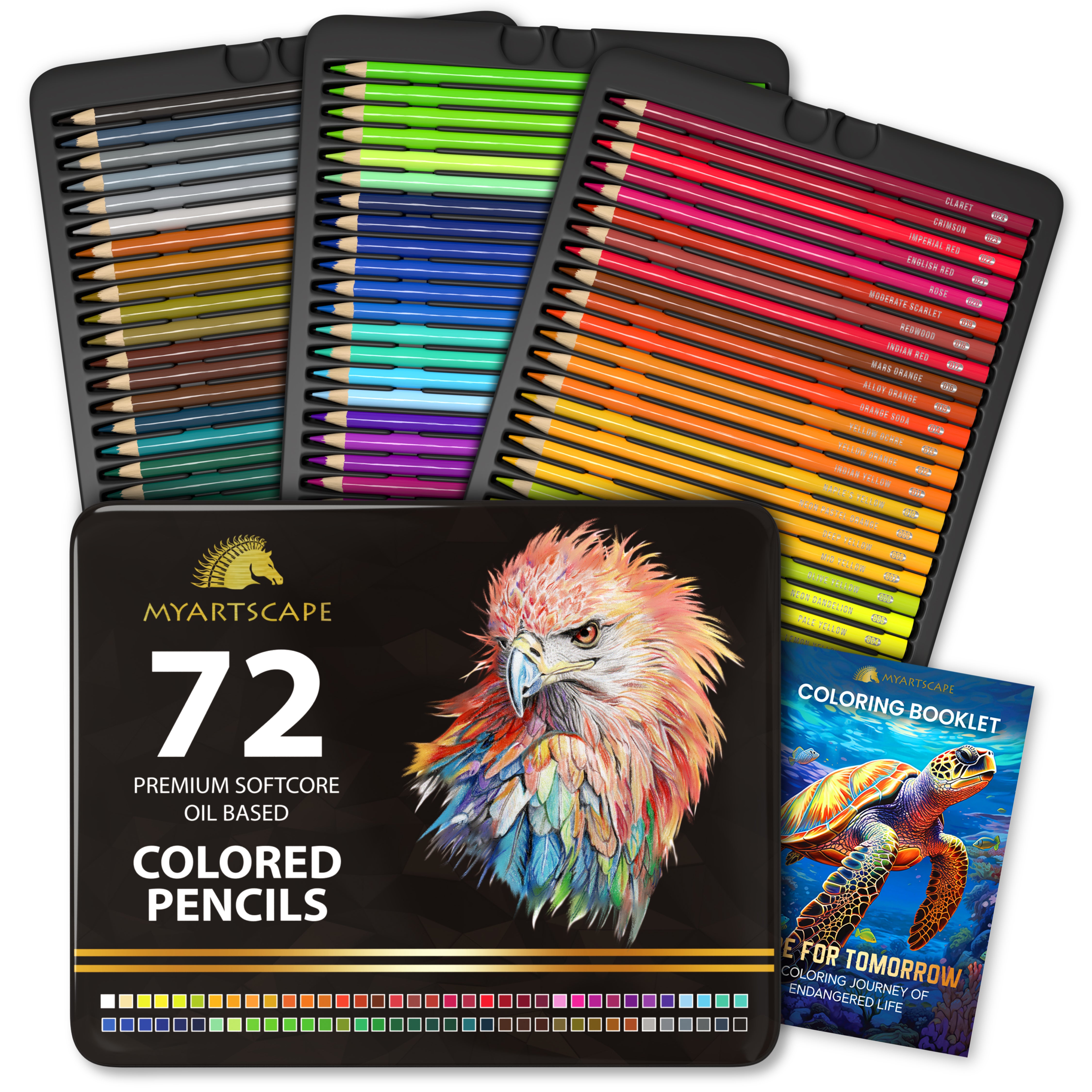 120 Studio oil-based Colored pencil offers Set