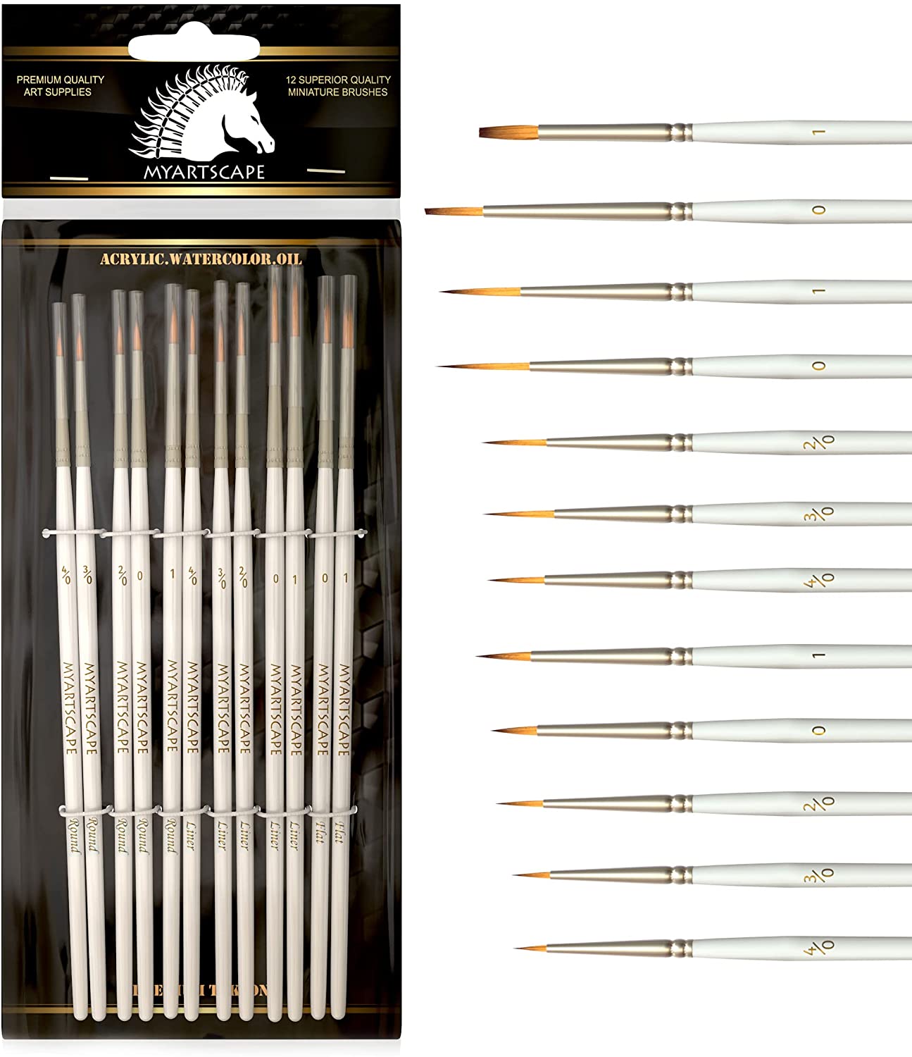 Single Paint Brushes For Miniature Painting – Wargames Delivered