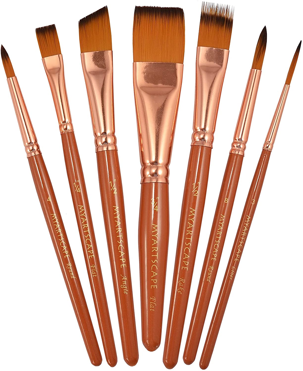 Master Your Art with the 7 Travel Brushes in This Set