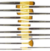 Brush set for various techniques
