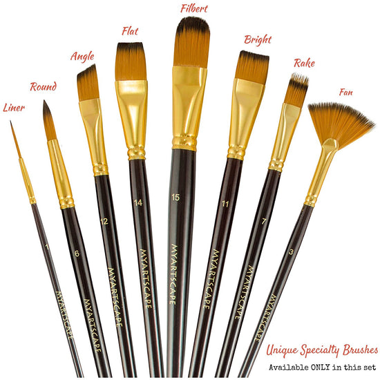 Paintbrush variety pack