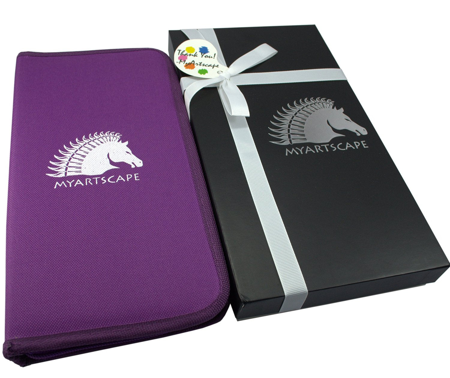 Create Masterpieces with the 15 Pc Art Brush Set and Travel Holder