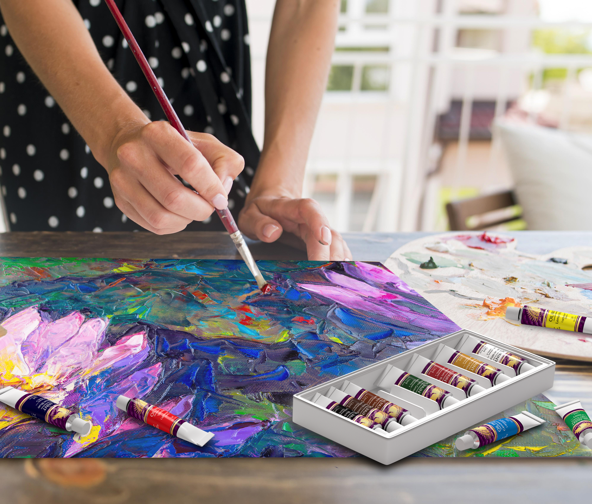Brilliant Palette of 12 Colors