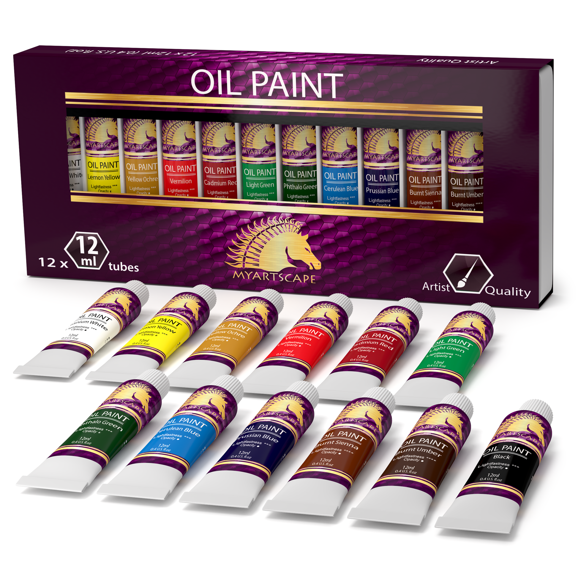 12 Colors for Artistry