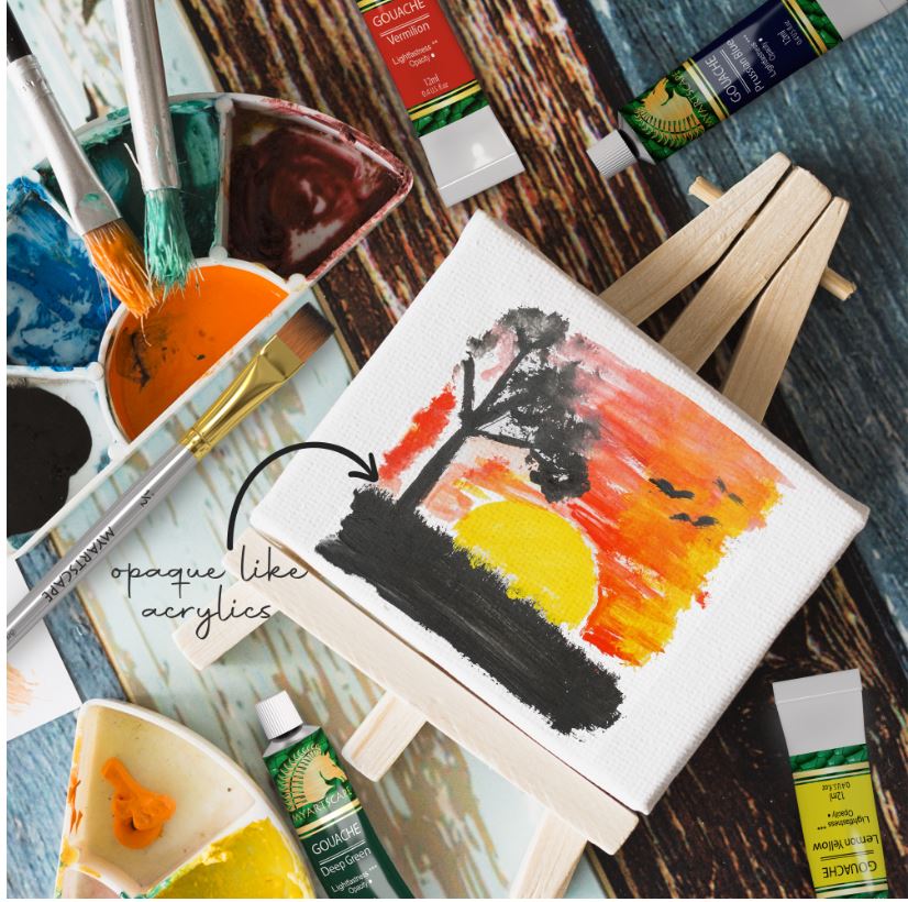 Rich and opaque Painting essentials