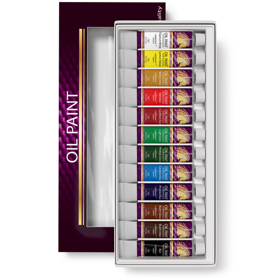 Palette of 12 Lustrous Colors