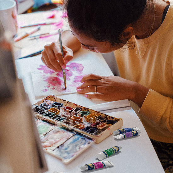 Short Handle Paint Brushes for Various Uses