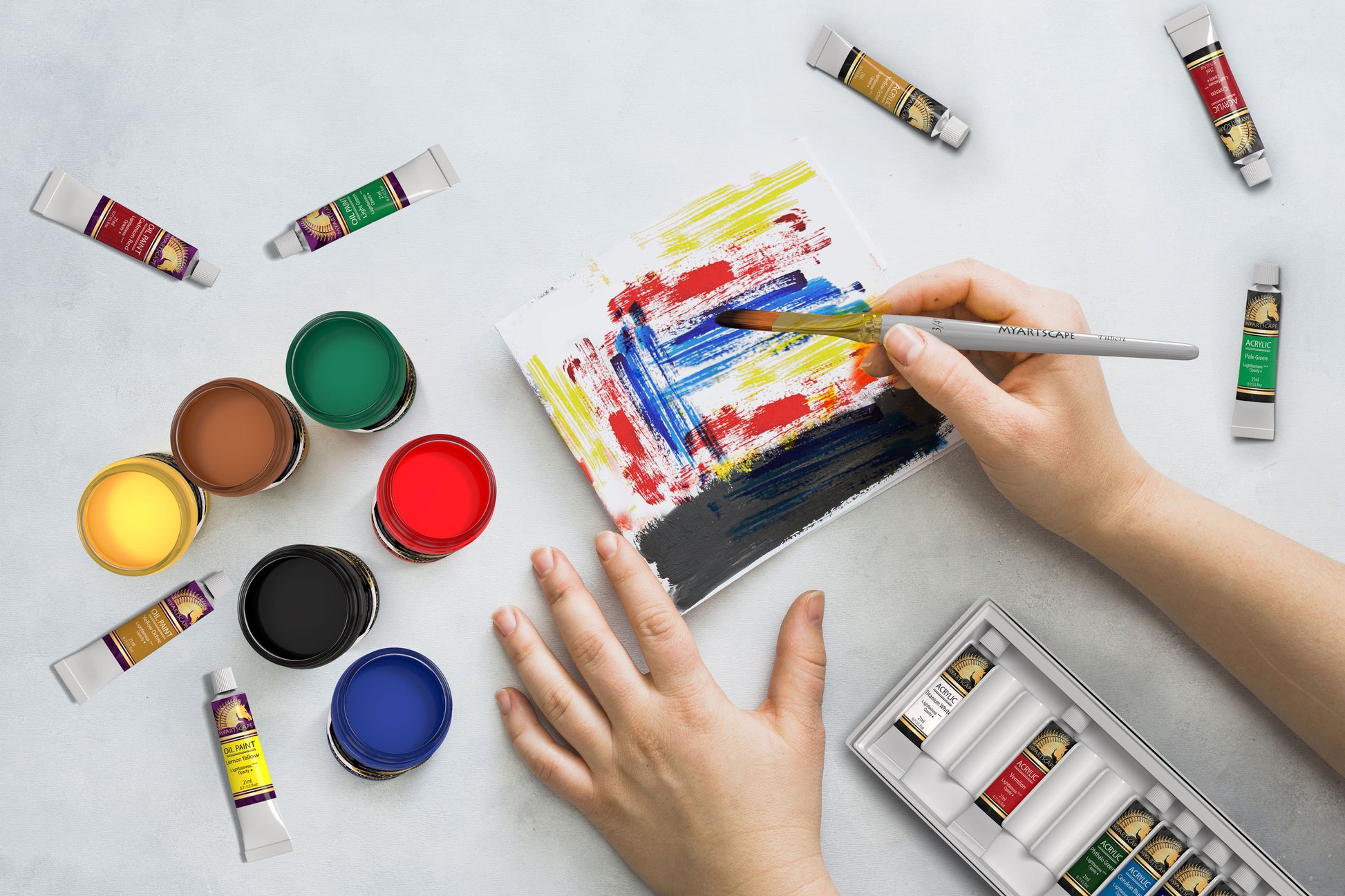 Must-Have Short Handle Brushes for Every Artist