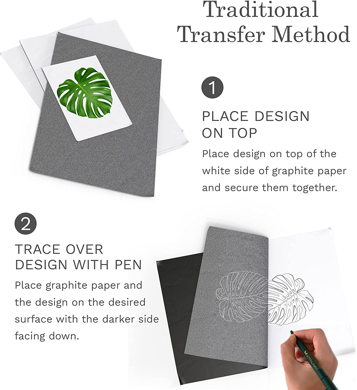 Using Carbon Paper to Transfer Patterns