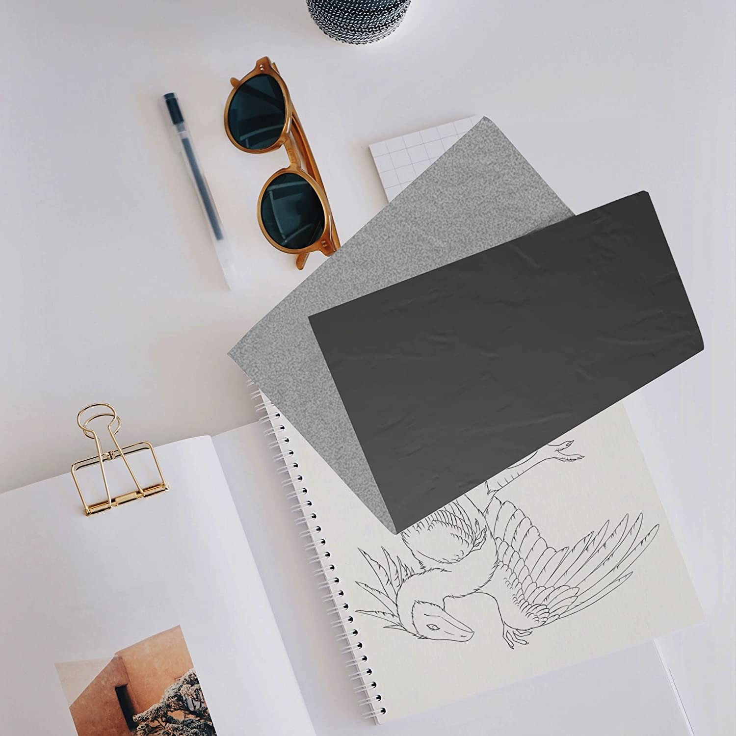 Amazon.com: MyArtscape Graphite Transfer Paper, 20 Mixed